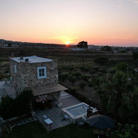 Traditional Kos Villa With Swimming Pool, Lawn Yard And Bbq Exteriör bild