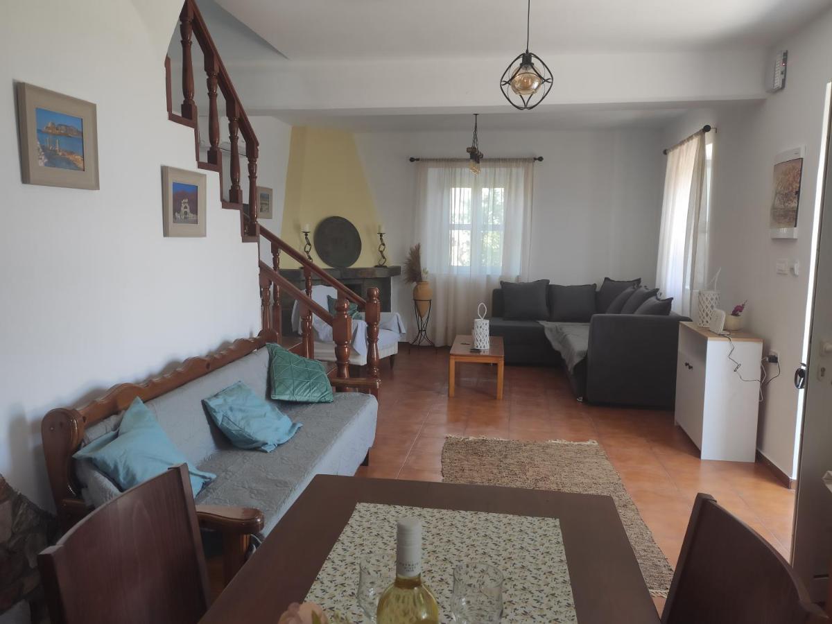 Traditional Kos Villa With Swimming Pool, Lawn Yard And Bbq Exteriör bild