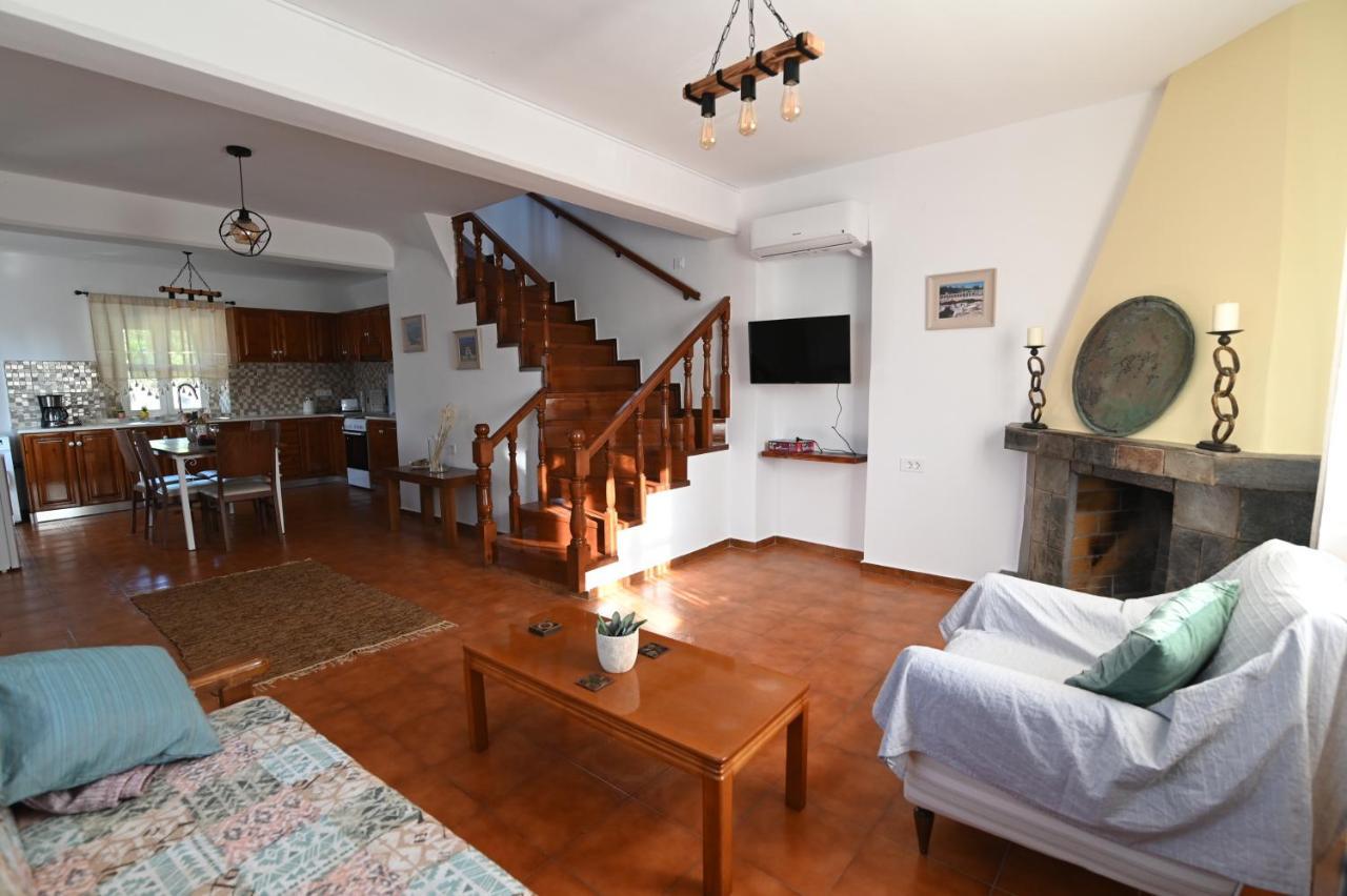 Traditional Kos Villa With Swimming Pool, Lawn Yard And Bbq Exteriör bild