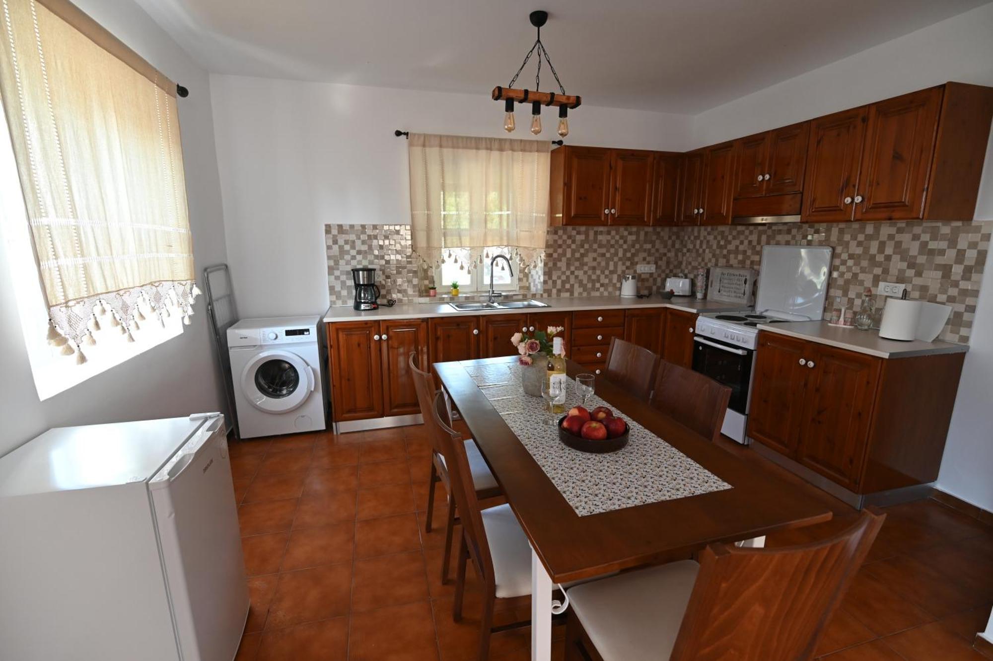Traditional Kos Villa With Swimming Pool, Lawn Yard And Bbq Exteriör bild