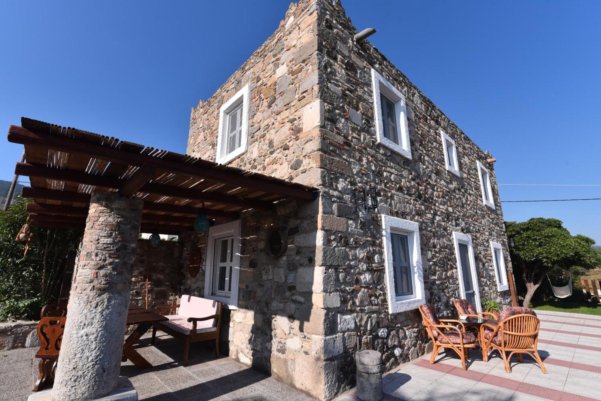 Traditional Kos Villa With Swimming Pool, Lawn Yard And Bbq Exteriör bild