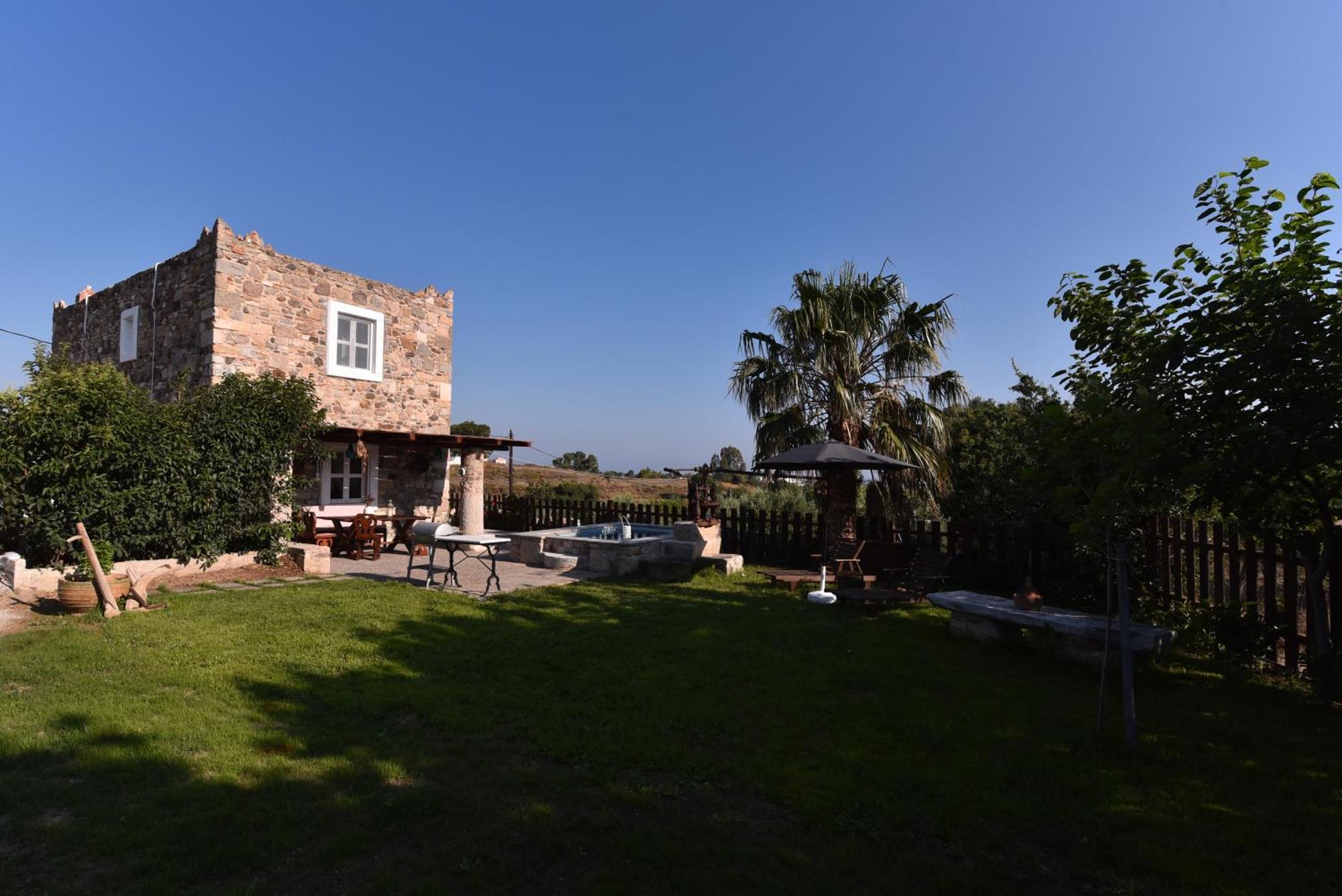 Traditional Kos Villa With Swimming Pool, Lawn Yard And Bbq Exteriör bild